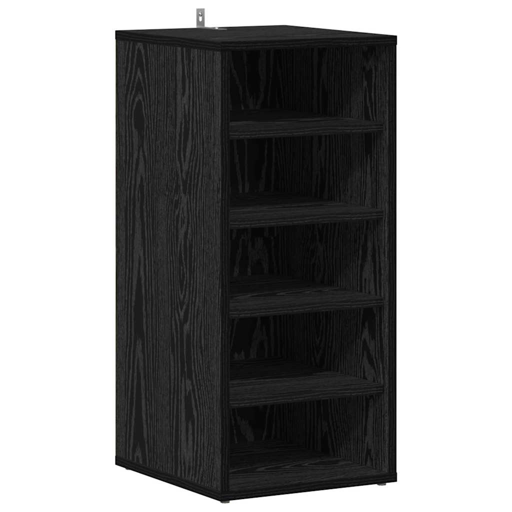 Ormar za cipele s policom 2 pcs Crni hrast 32 x 35 x 70 cm