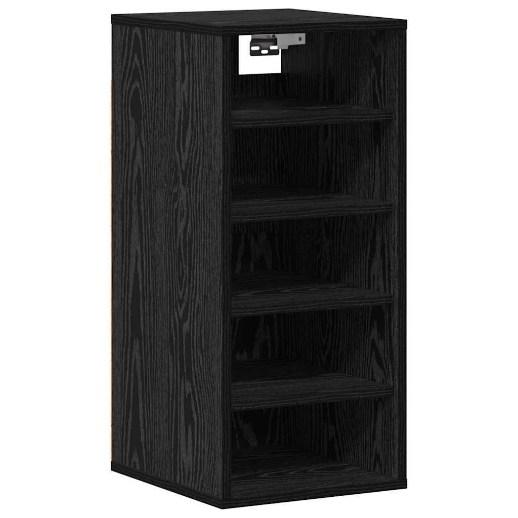 Ormar za cipele s policom 2 pcs Crni hrast 32 x 35 x 70 cm
