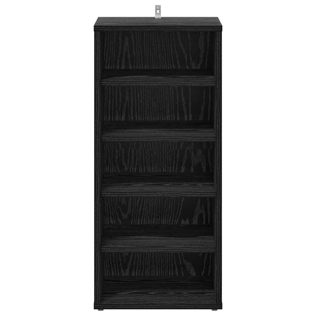 Ormar za cipele s policom 2 pcs Crni hrast 32 x 35 x 70 cm