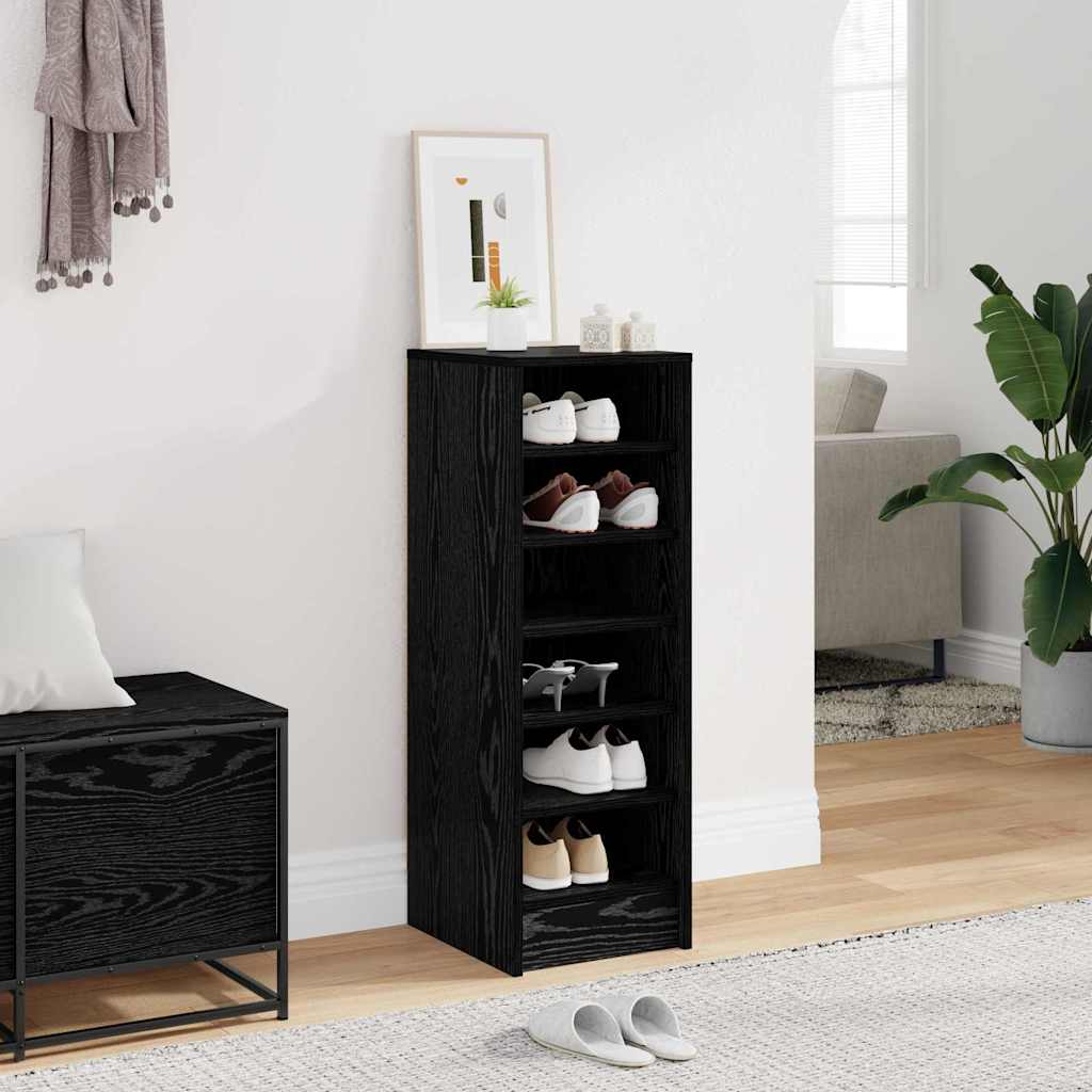 Ormar za cipele Crni hrast 32 x 35 x 90 cm Konstruirano drvo
