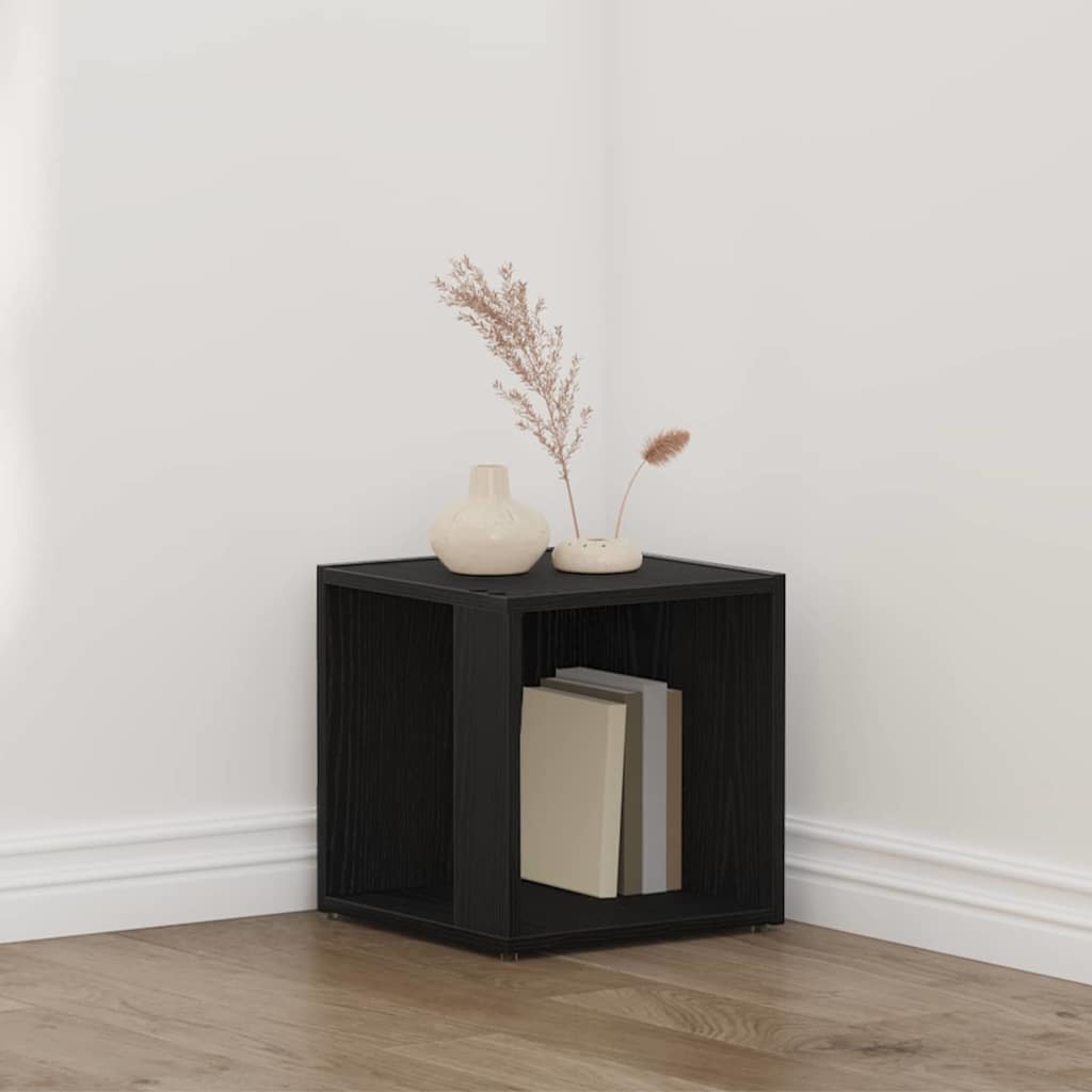 Kutne police Crni hrast 33 x 33 x 34,5 cm Konstruirano drvo