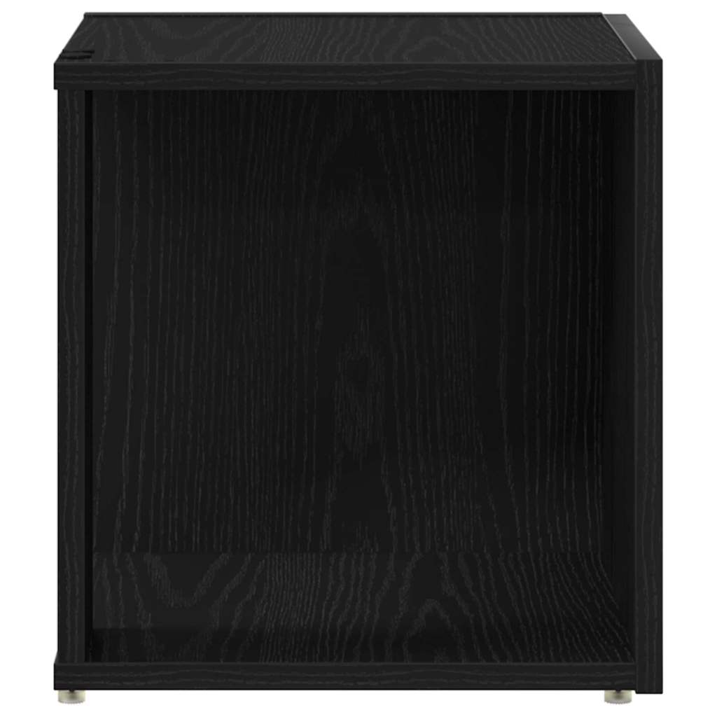 Kutne police Crni hrast 33 x 33 x 34,5 cm Konstruirano drvo