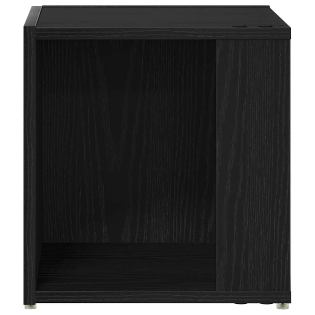 Kutne police Crni hrast 33 x 33 x 34,5 cm Konstruirano drvo