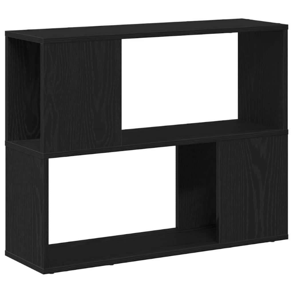 Set TV komoda Crni hrast 80 x 24 x 63 cm Konstruirano drvo