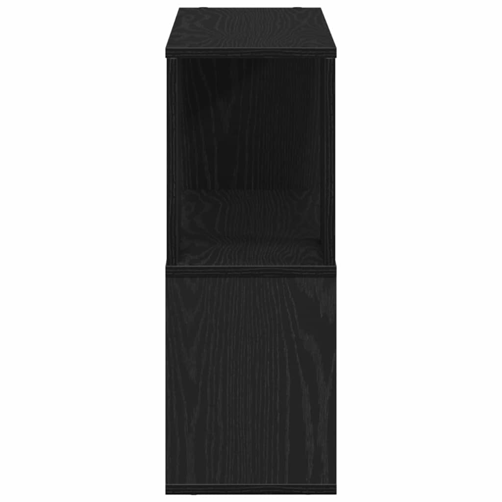 Set TV komoda Crni hrast 80 x 24 x 63 cm Konstruirano drvo