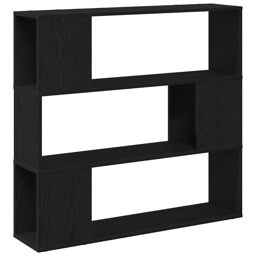 Set TV komoda Crni hrast 100 x 24 x 94 cm Konstruirano drvo