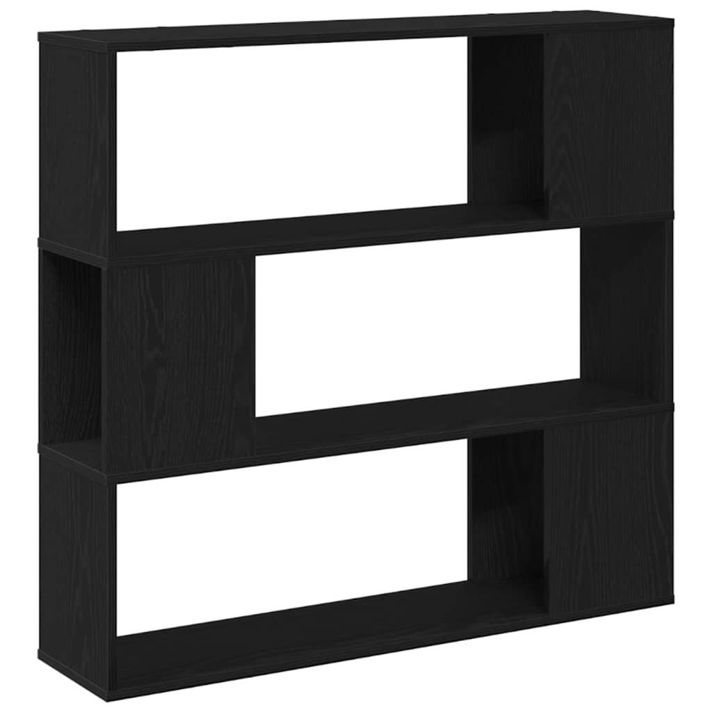 Set TV komoda Crni hrast 100 x 24 x 94 cm Konstruirano drvo