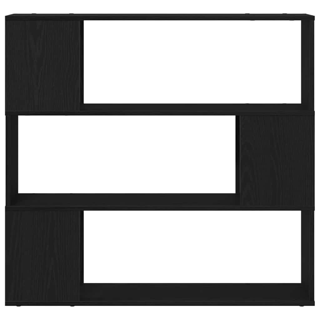 Set TV komoda Crni hrast 100 x 24 x 94 cm Konstruirano drvo