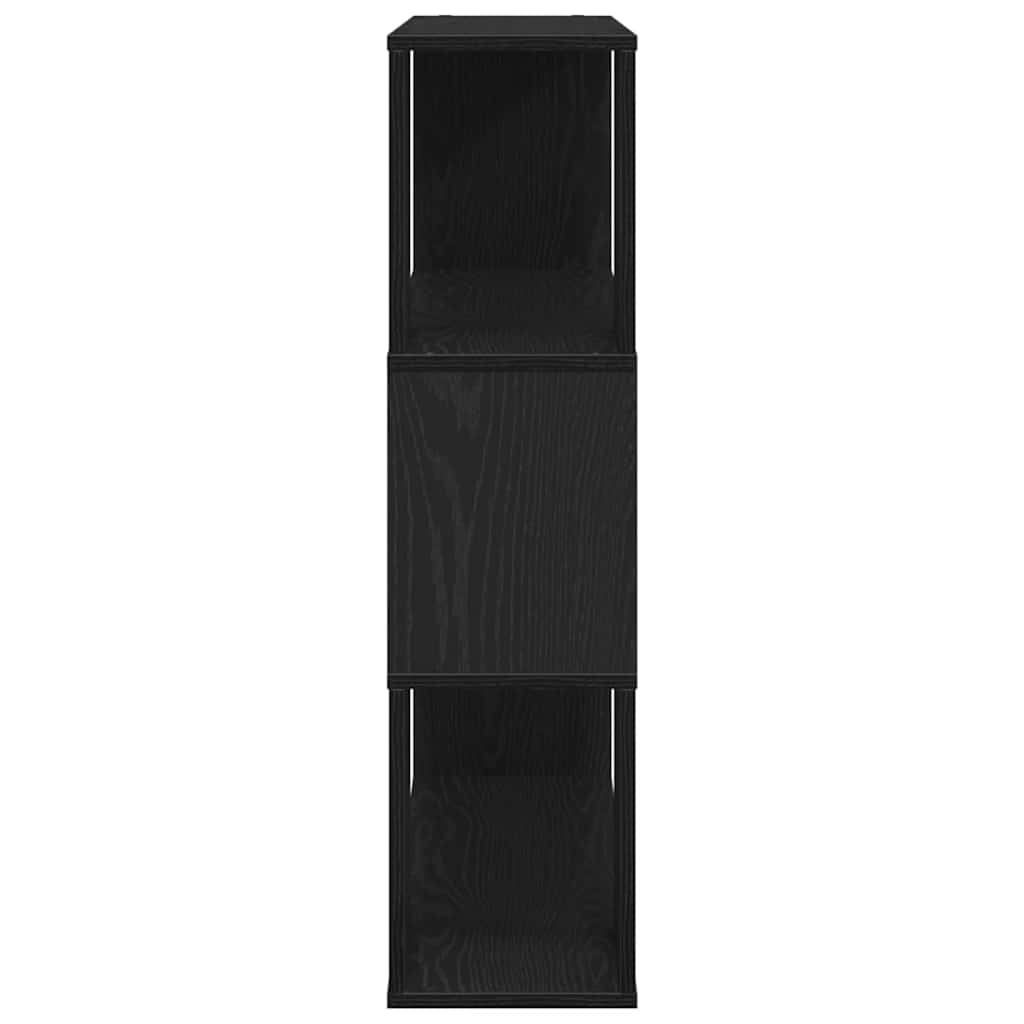 Set TV komoda Crni hrast 100 x 24 x 94 cm Konstruirano drvo