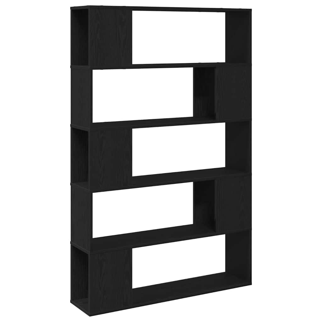 Set TV komoda Crni hrast 100 x 24 x 155 cm Konstruirano drvo