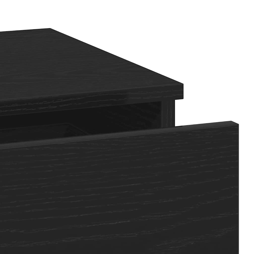 Noćni ormar Crni hrast 40 x 35 x 65 cm Konstruirano drvo