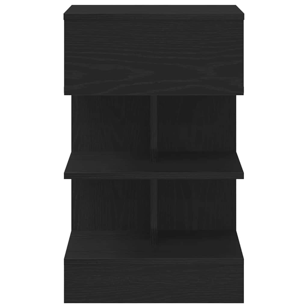 Noćni ormar Crni hrast 40 x 35 x 65 cm Konstruirano drvo