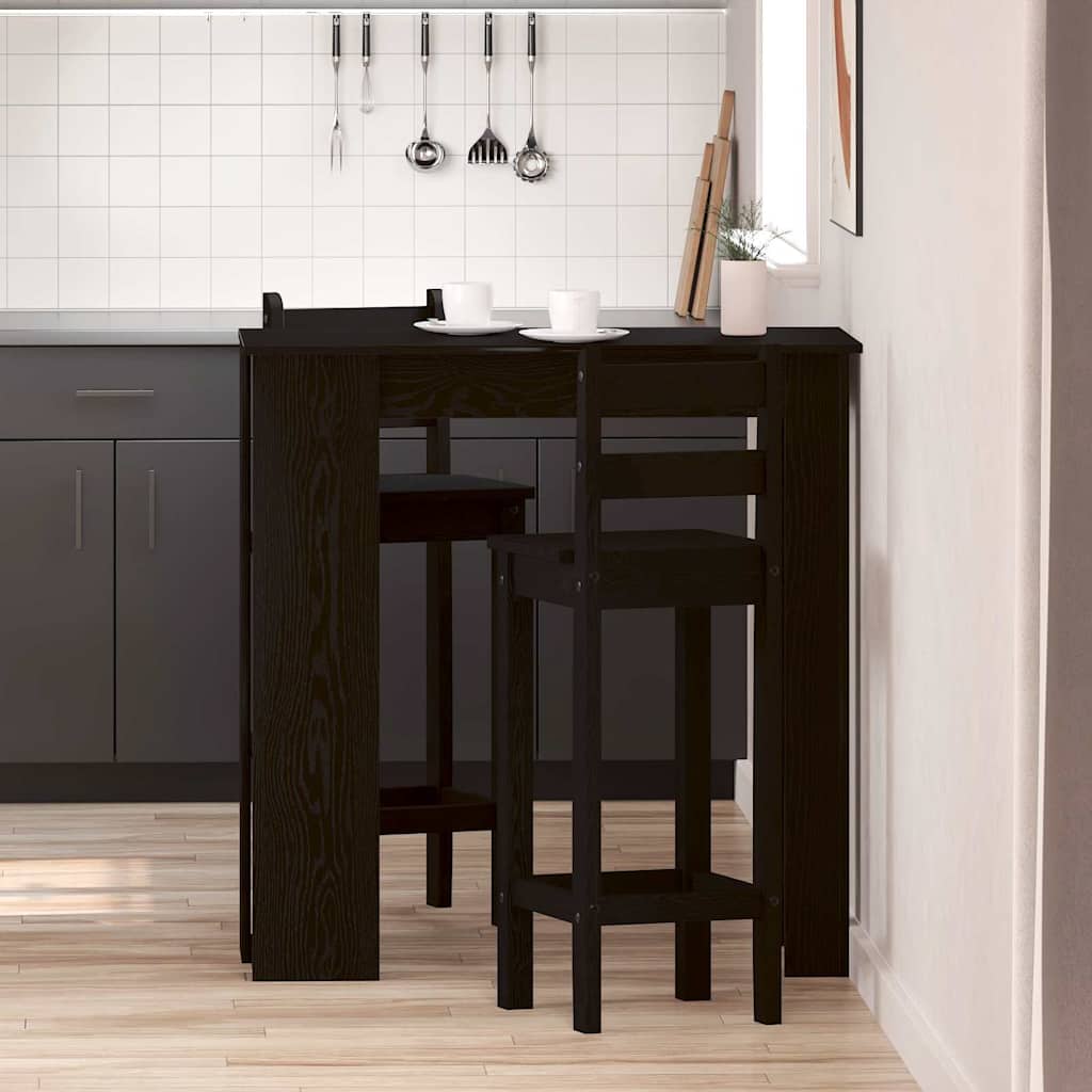Stol za bar Crni hrast 102 x 50 x 103,5 cm Konstruirano drvo