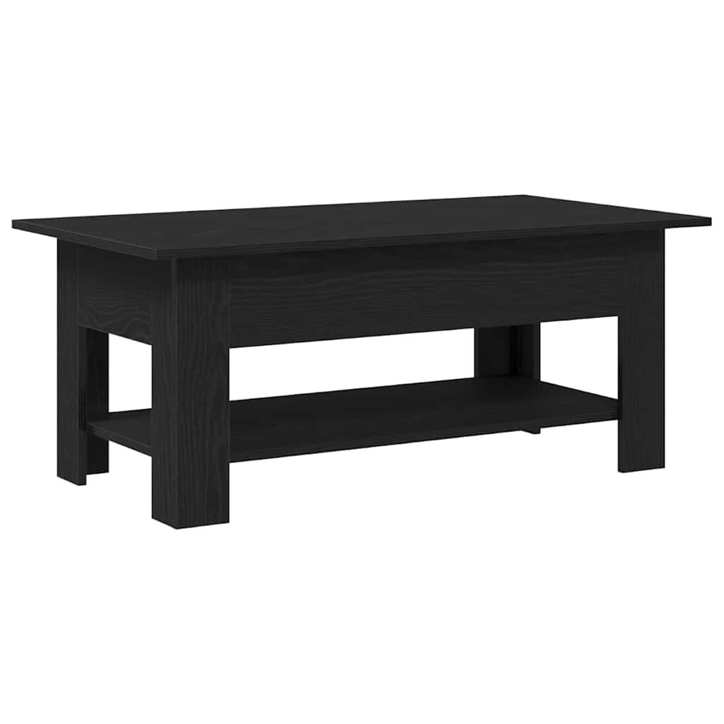 Kava Stol Crni hrast 102 x 55 x 42 cm Konstruirano drvo