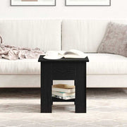 Kava Stol Crni hrast 40 x 40 x 42 cm Konstruirano drvo