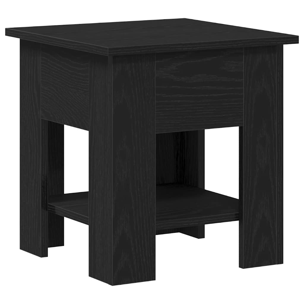 Kava Stol Crni hrast 40 x 40 x 42 cm Konstruirano drvo