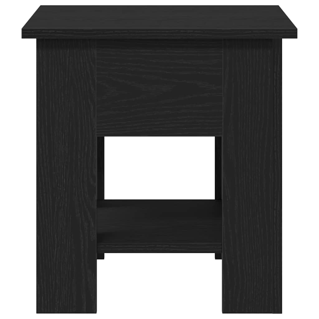 Kava Stol Crni hrast 40 x 40 x 42 cm Konstruirano drvo