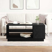 Kava Stol Crni hrast 102 x 55 x 43 cm Konstruirano drvo