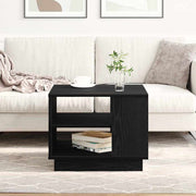 Kava Stol Crni hrast 55 x 55 x 42 cm Konstruirano drvo