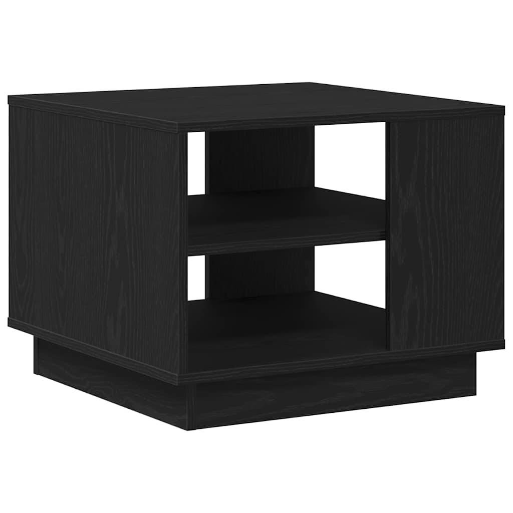 Kava Stol Crni hrast 55 x 55 x 42 cm Konstruirano drvo