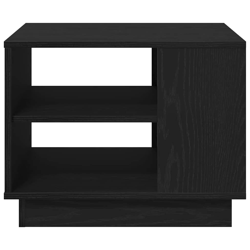 Kava Stol Crni hrast 55 x 55 x 42 cm Konstruirano drvo