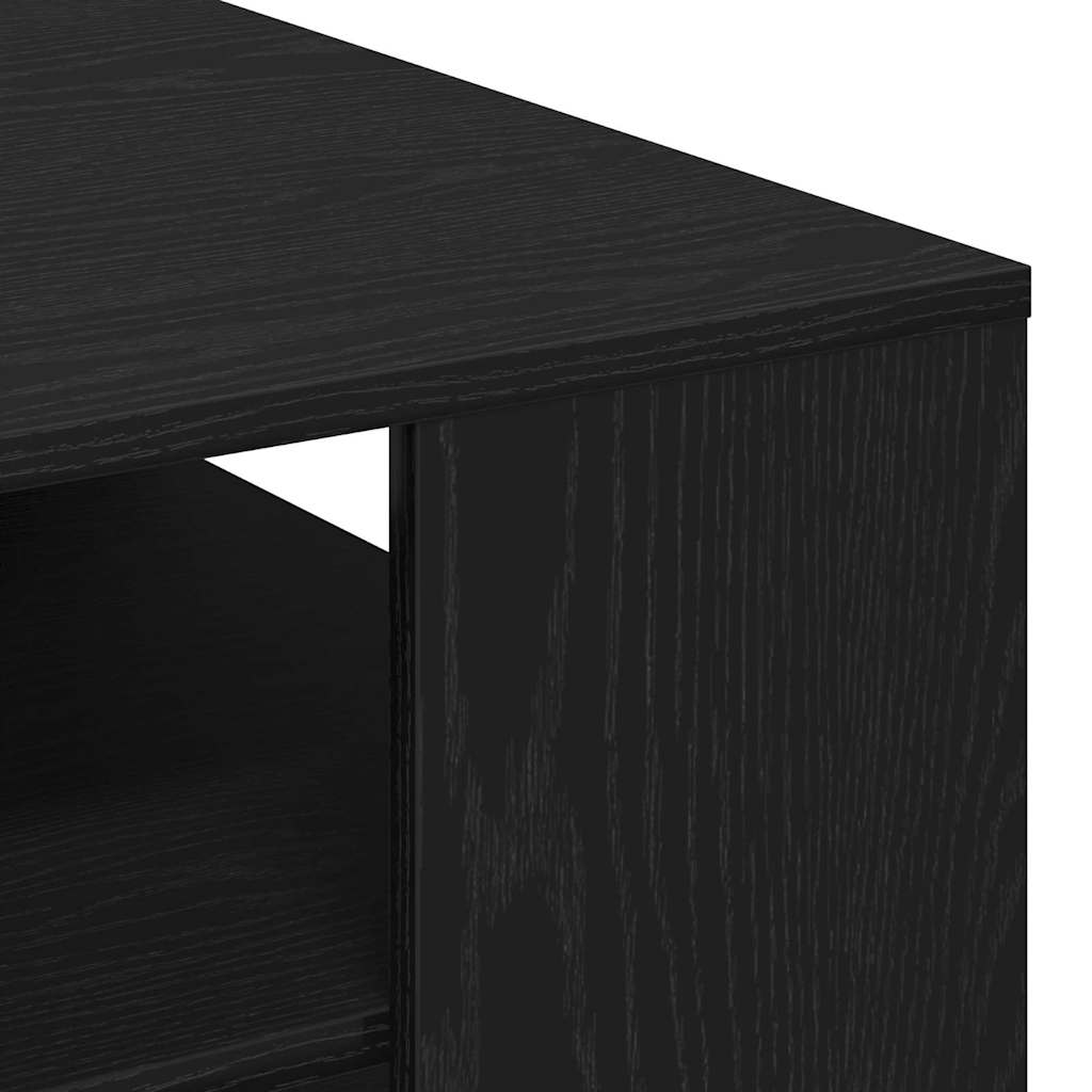 Kava Stol Crni hrast 40 x 40 x 43 cm Konstruirano drvo