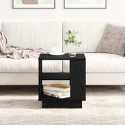 Kava Stol Crni hrast 40 x 40 x 43 cm Konstruirano drvo