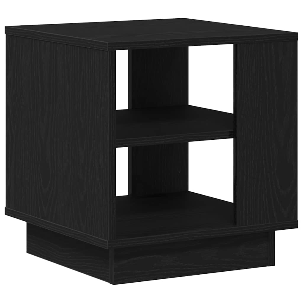Kava Stol Crni hrast 40 x 40 x 43 cm Konstruirano drvo