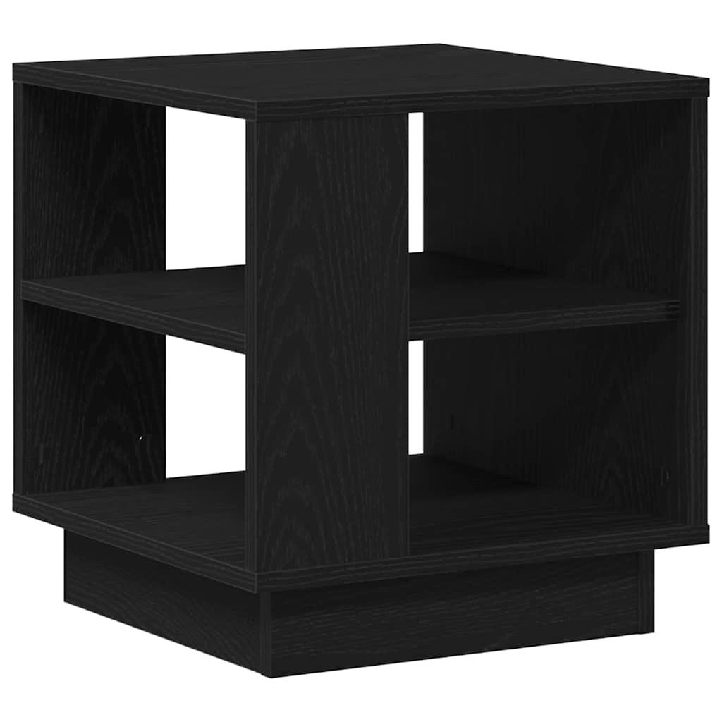 Kava Stol Crni hrast 40 x 40 x 43 cm Konstruirano drvo