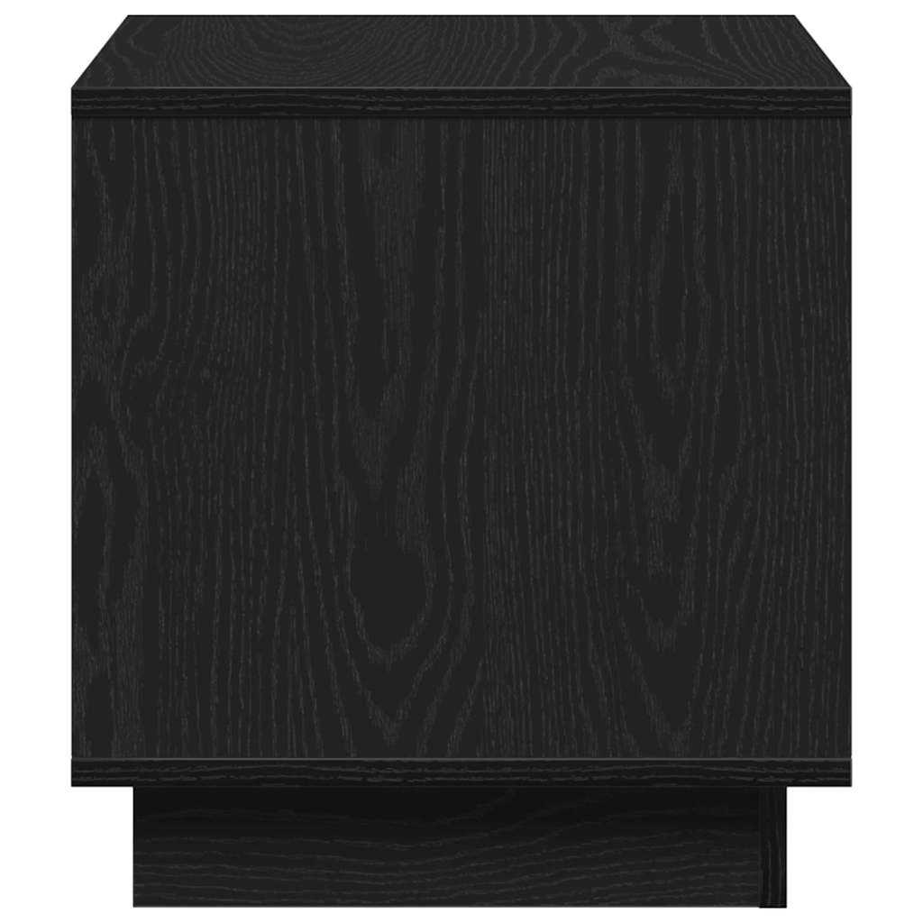 Kava Stol Crni hrast 40 x 40 x 43 cm Konstruirano drvo