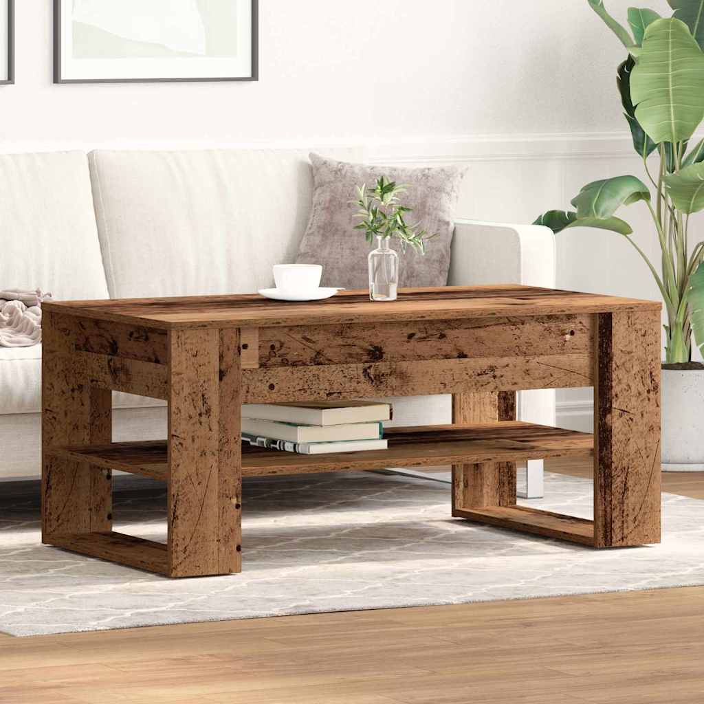 Kava Stol Staro drvo 102 x 55 x 45 cm Konstruirano drvo