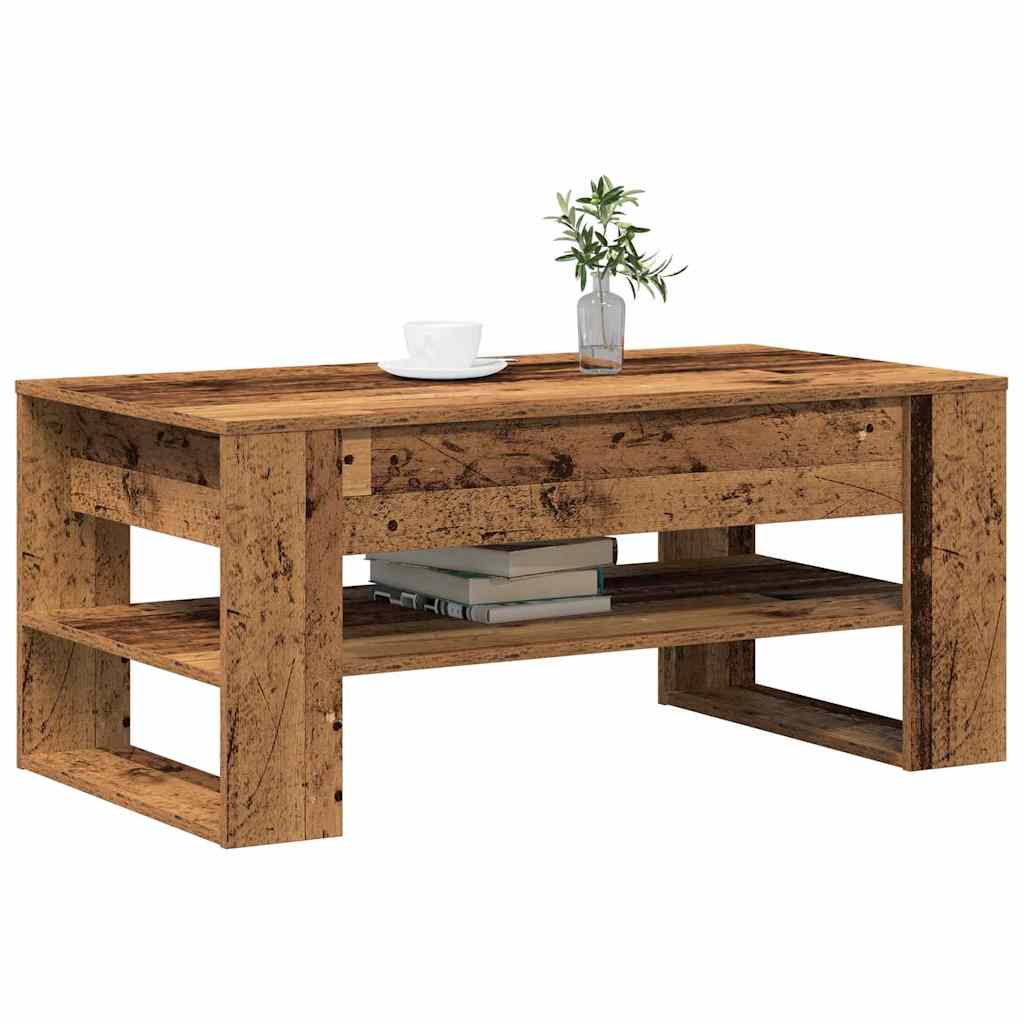 Kava Stol Staro drvo 102 x 55 x 45 cm Konstruirano drvo