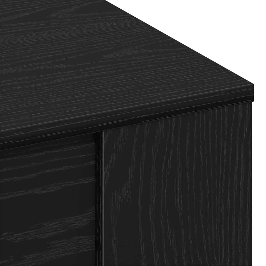 Kava Stol Crni hrast 102 x 55 x 45 cm Konstruirano drvo