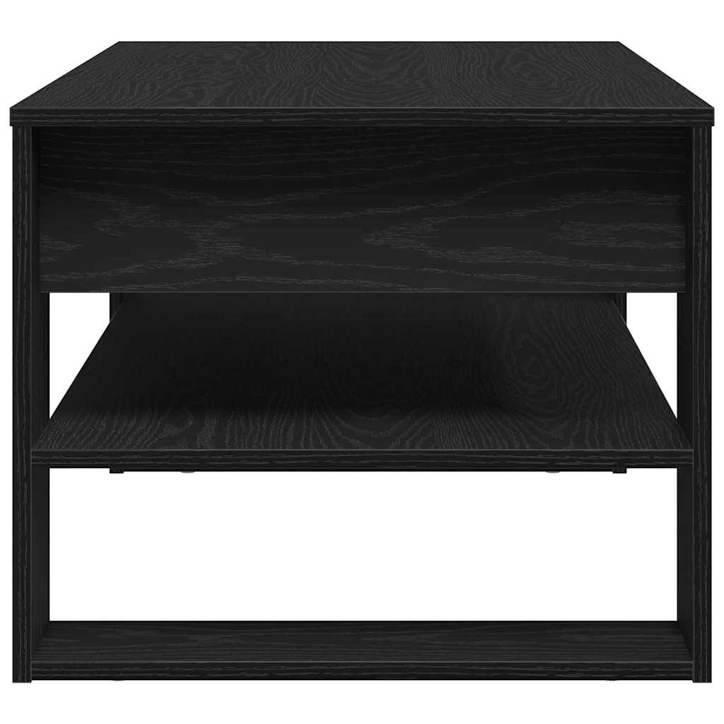 Kava Stol Crni hrast 102 x 55 x 45 cm Konstruirano drvo