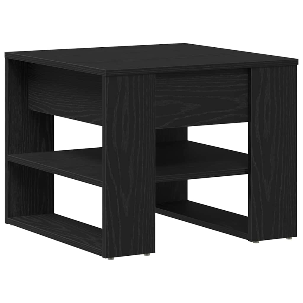 Kava Stol Crni hrast 55,5 x 55 x 45 cm Konstruirano drvo