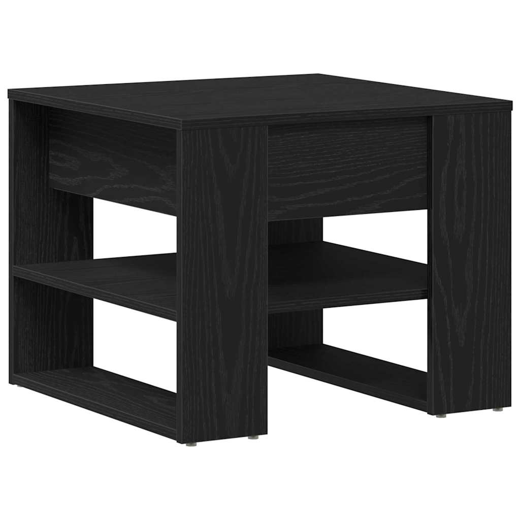 Kava Stol Crni hrast 55,5 x 55 x 45 cm Konstruirano drvo