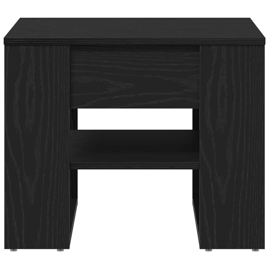 Kava Stol Crni hrast 55,5 x 55 x 45 cm Konstruirano drvo