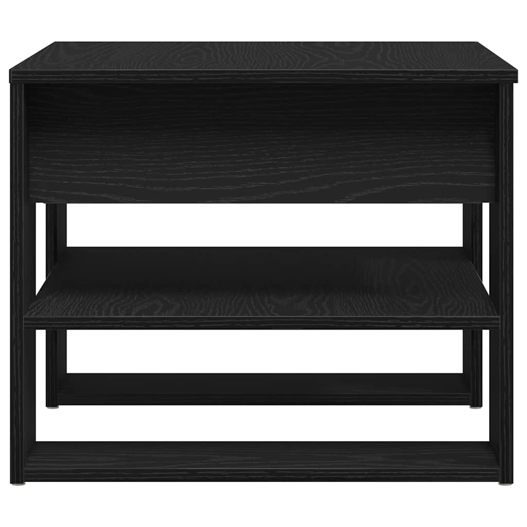 Kava Stol Crni hrast 55,5 x 55 x 45 cm Konstruirano drvo
