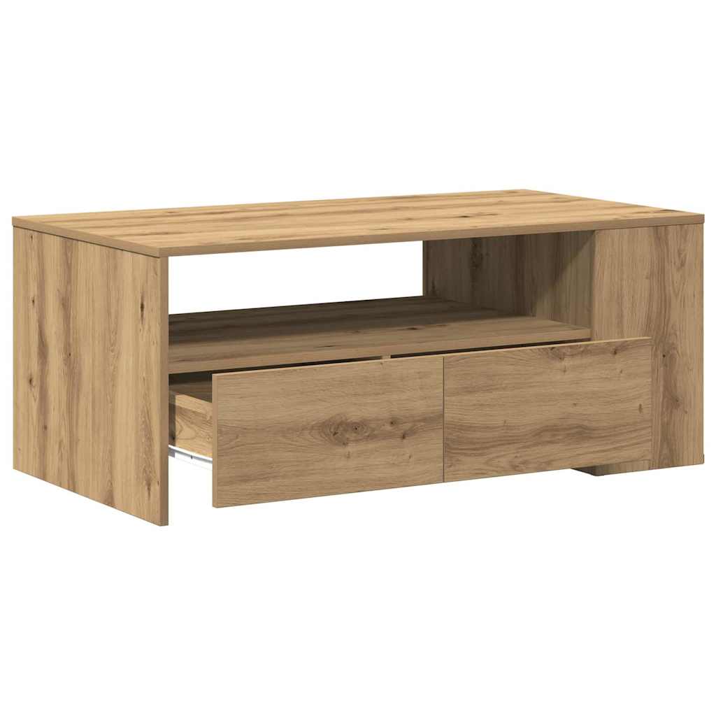 Kava Stol Umjetnički hrast 102 x 55 x 43,5 cm Konstruirano drvo