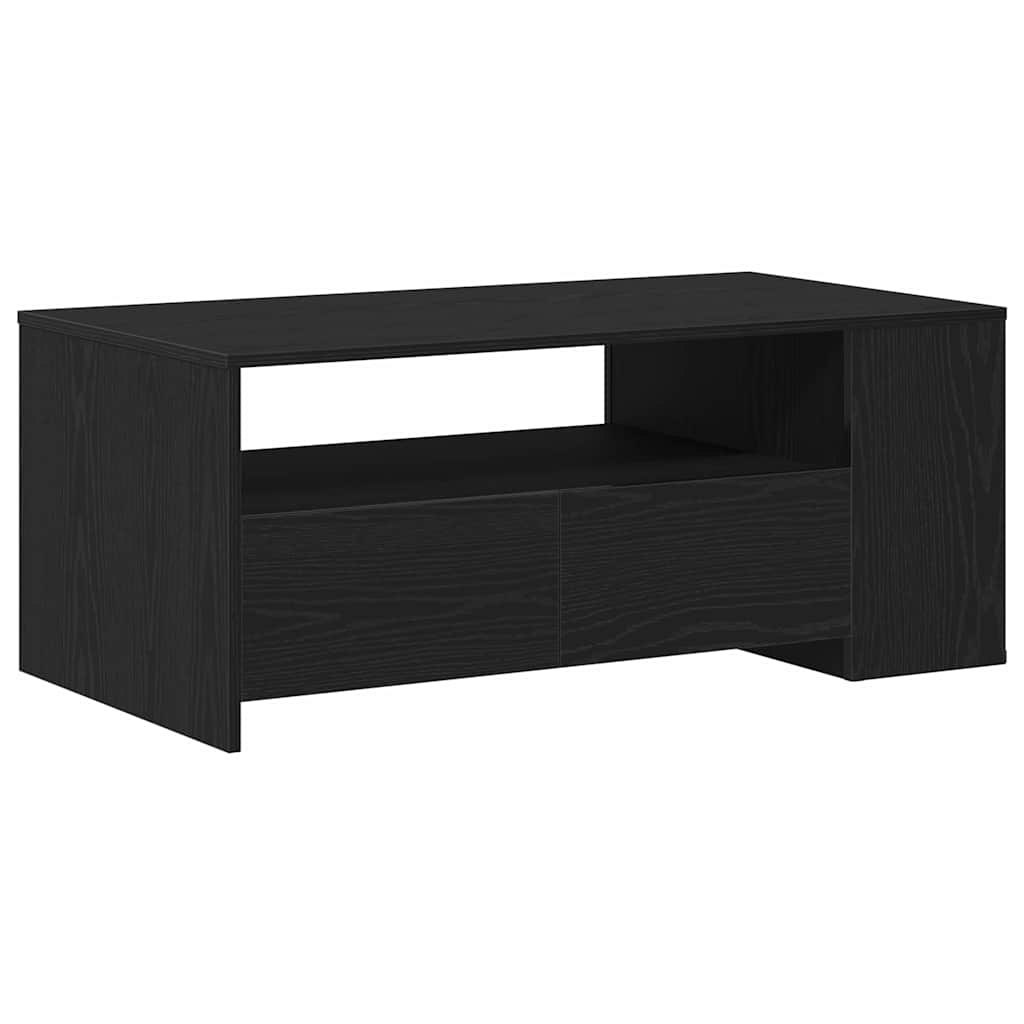 Kava Stol Crni hrast 102 x 55 x 43,5 cm Konstruirano drvo