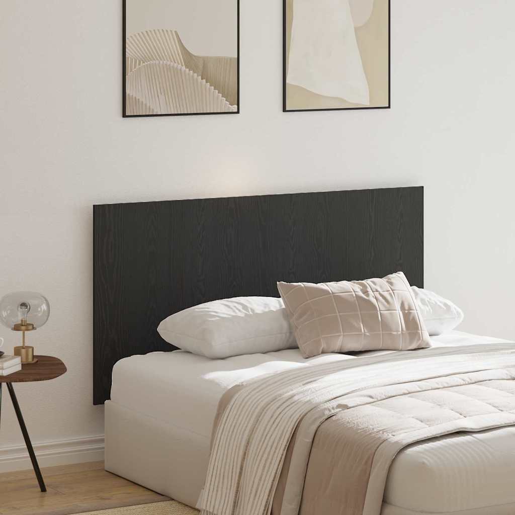 Uzglavlje za krevet Zidne Crni hrast 160 x 1.5 x 80.5 cm