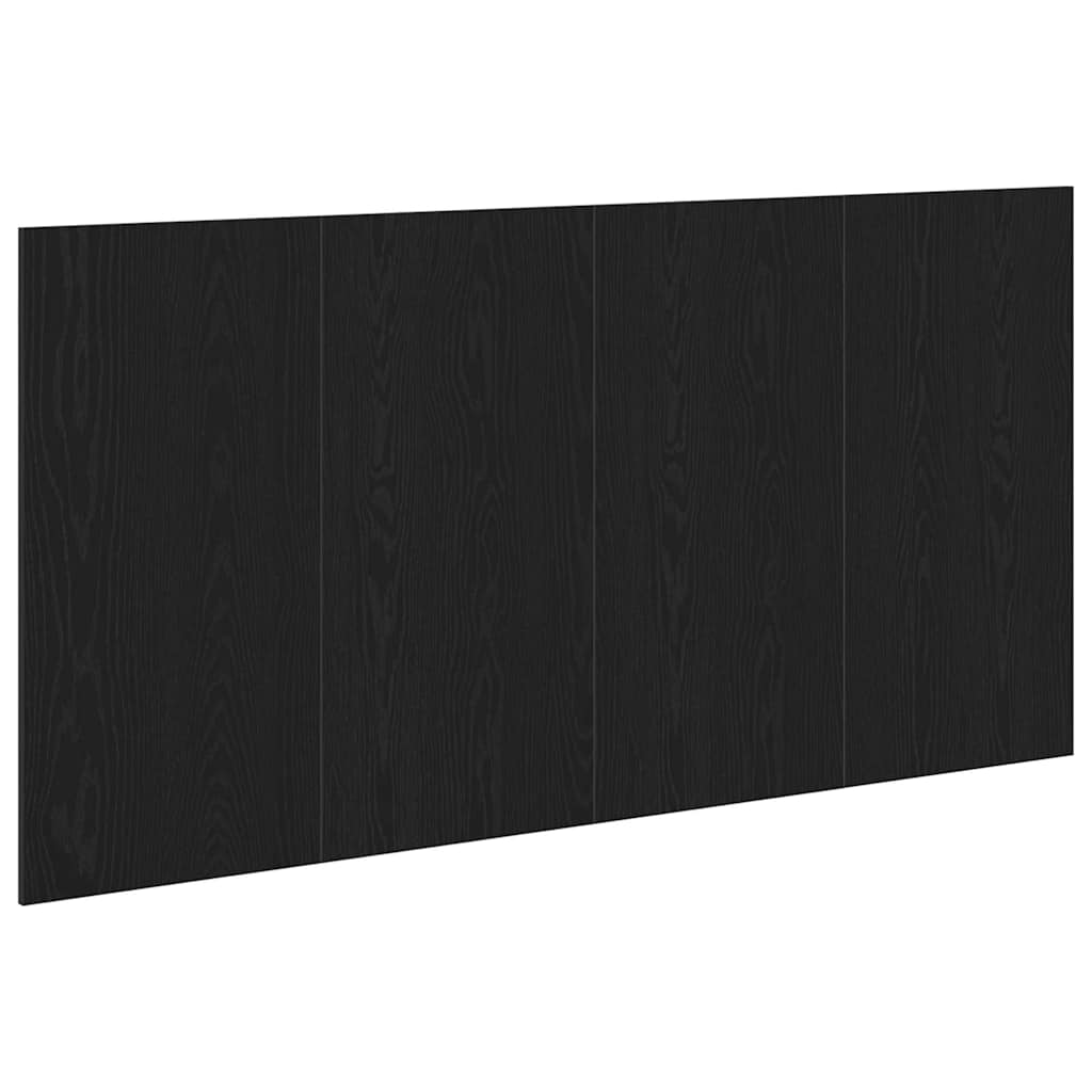Uzglavlje za krevet Zidne Crni hrast 160 x 1.5 x 80.5 cm