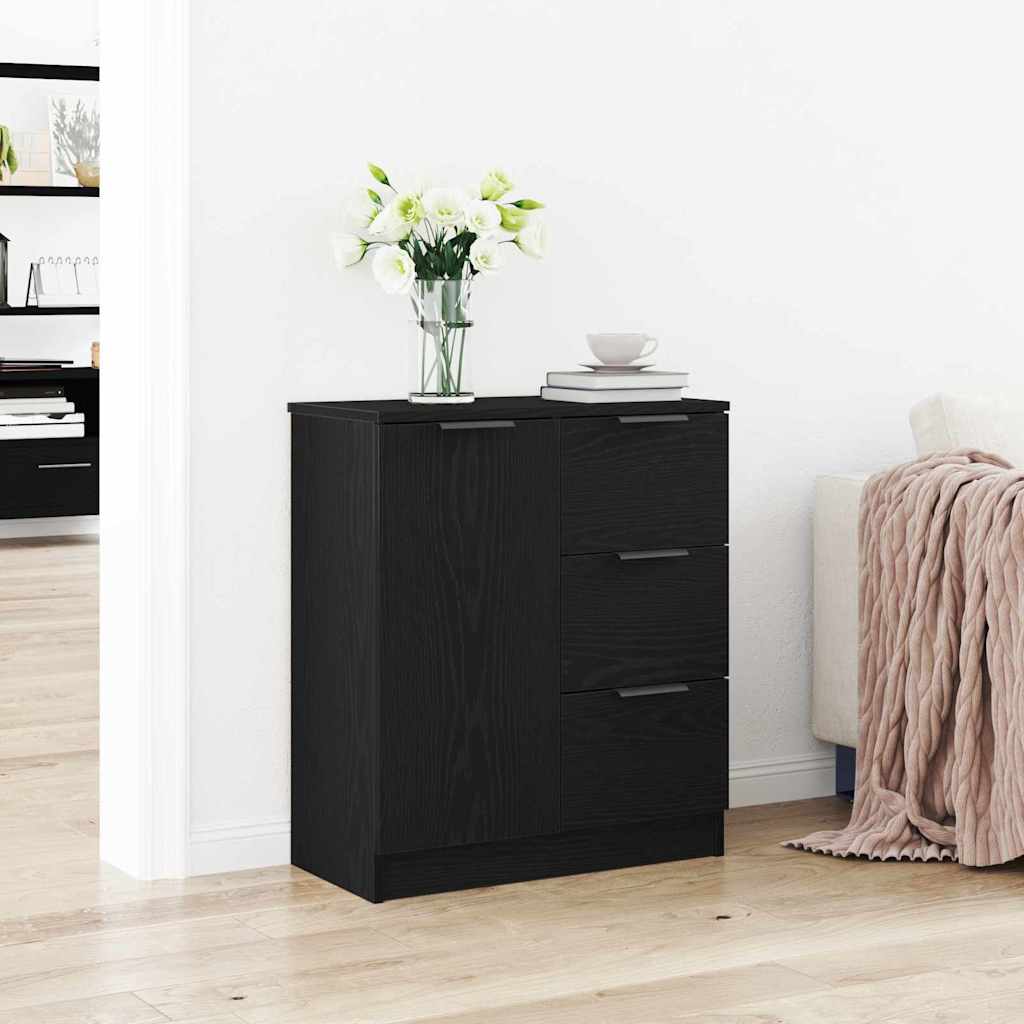 Kreveta s ladicama Crni hrast 60 x 30 x 70 cm Konstruirano drvo