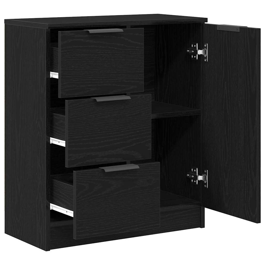 Kreveta s ladicama Crni hrast 60 x 30 x 70 cm Konstruirano drvo
