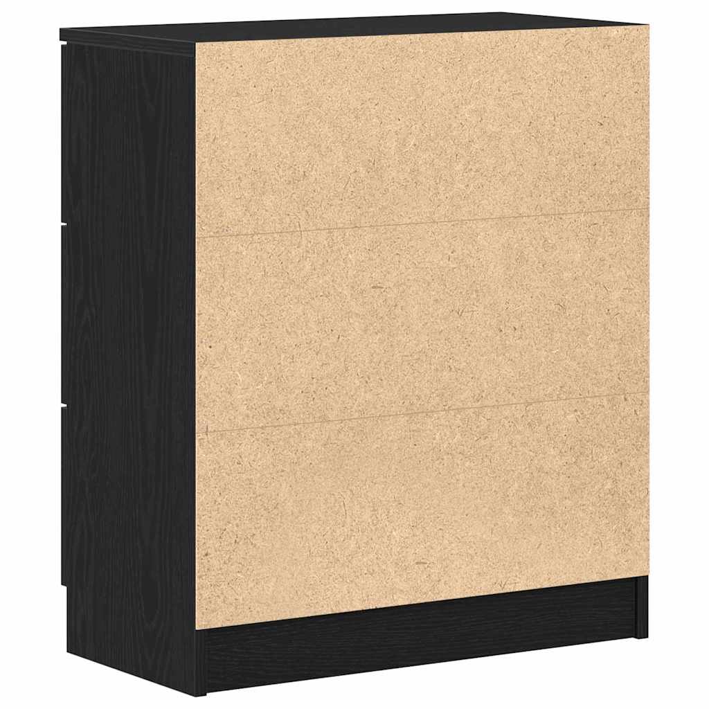 Kreveta s ladicama Crni hrast 60 x 30 x 70 cm Konstruirano drvo