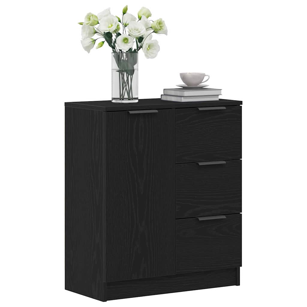 Kreveta s ladicama Crni hrast 60 x 30 x 70 cm Konstruirano drvo