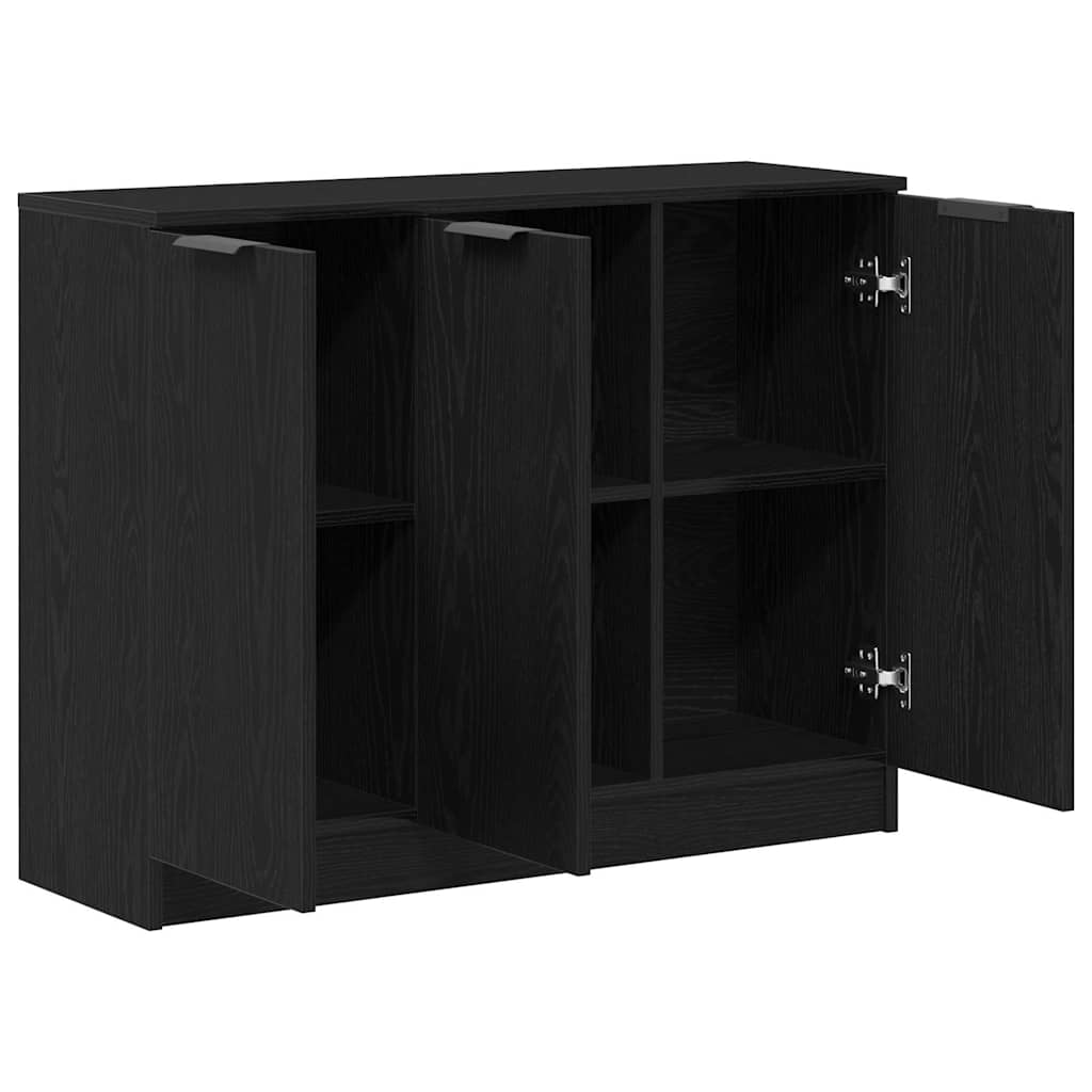 Kreveta Crni hrast 90,5 x 30 x 70 cm Konstruirano drvo