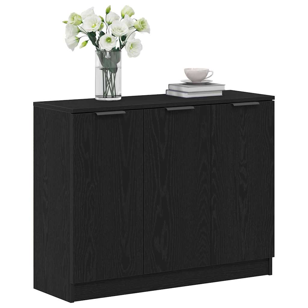 Kreveta Crni hrast 90,5 x 30 x 70 cm Konstruirano drvo