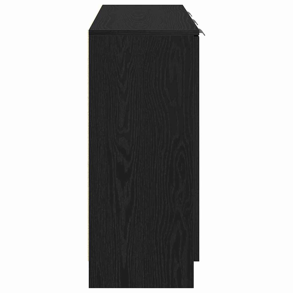 Kreveta Crni hrast 90,5 x 30 x 70 cm Konstruirano drvo