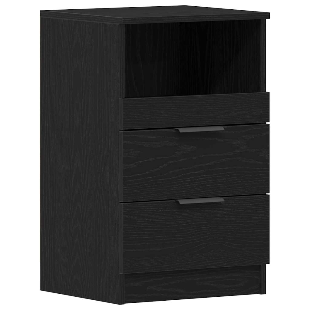 Noćni ormar Crni hrast 40 x 35 x 65 cm Konstruirano drvo
